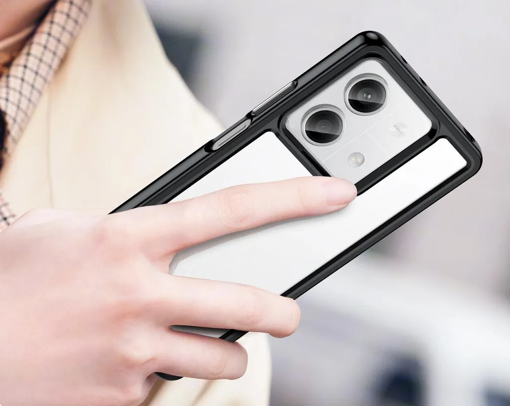 Custodia Bumper per Xiaomi Redmi Note 13 5G nero - 6