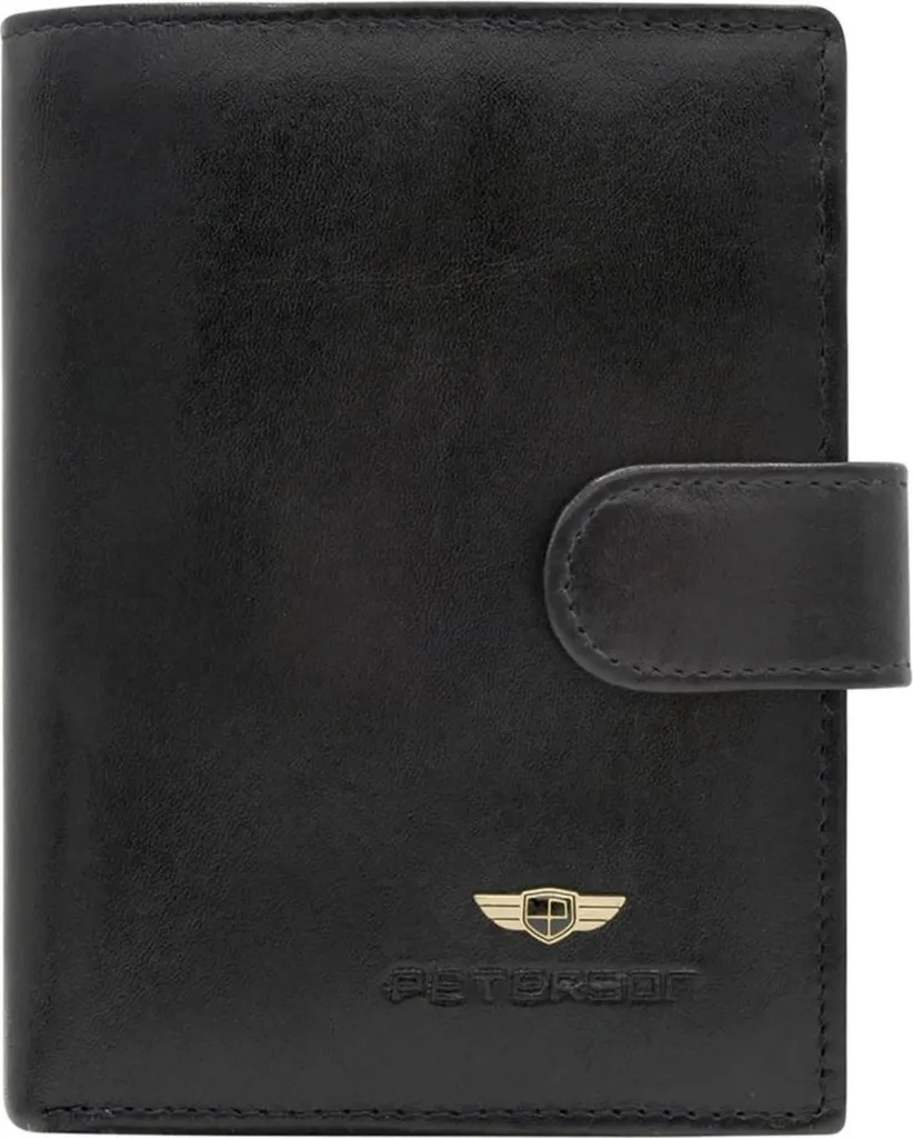 Portafoglio Peterson greg44494 in Vera Pelle con Protezione RFID