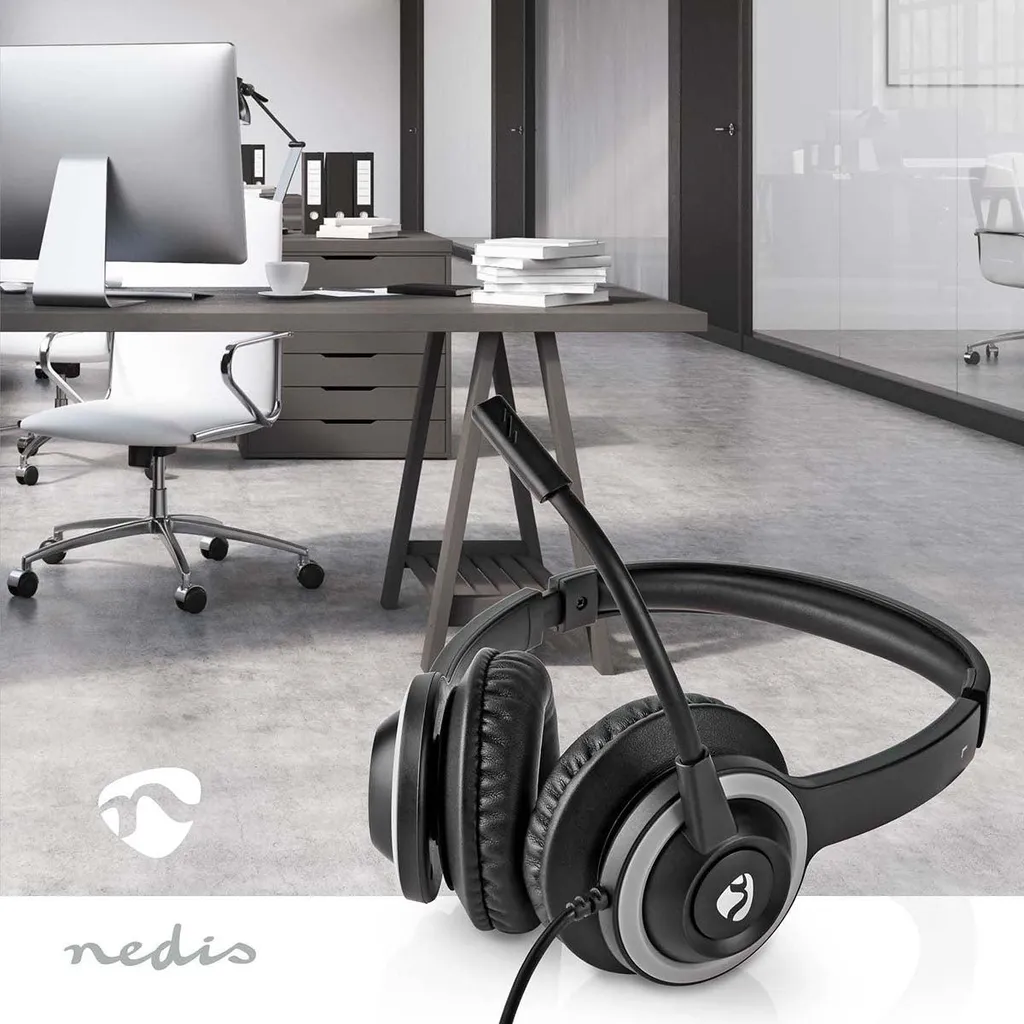Auricolare Stereo PC USB Type-A/C - Microfono Noise Reduction - 9
