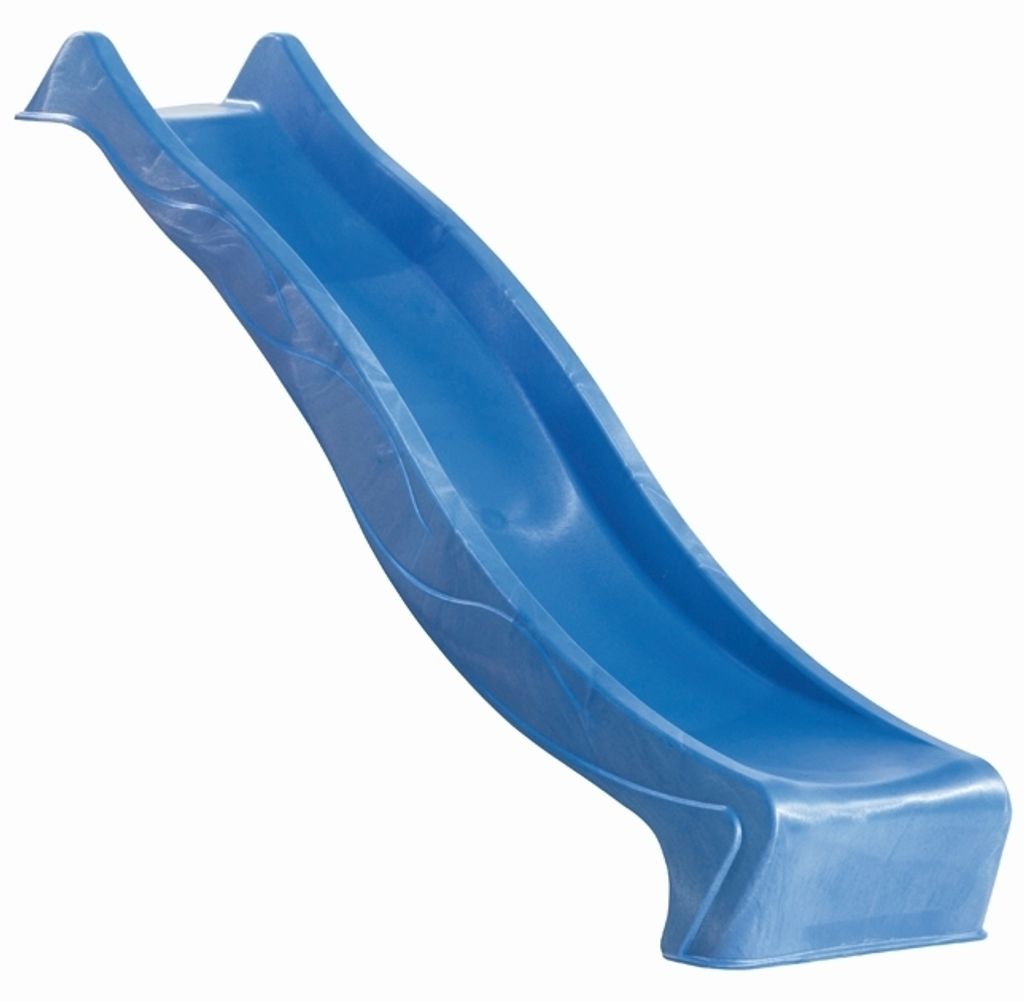 Karibu Wellenrutsche blau für Podesthöhe 125 cm