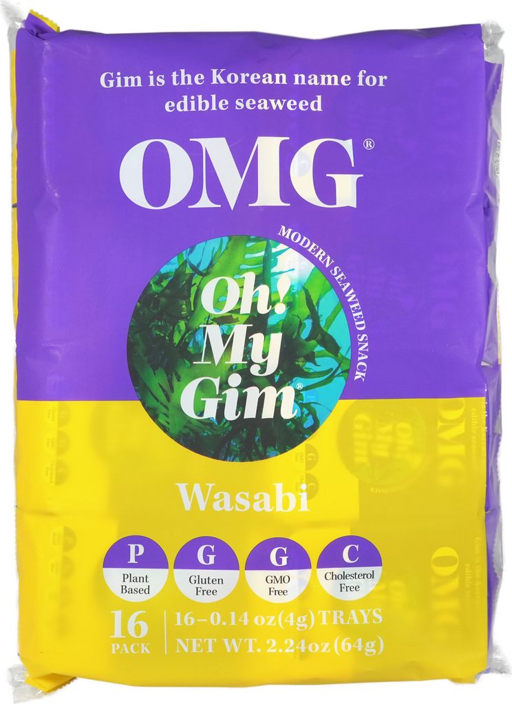 Oh! My Gim Seetang Snack Wasabi 16er Pack