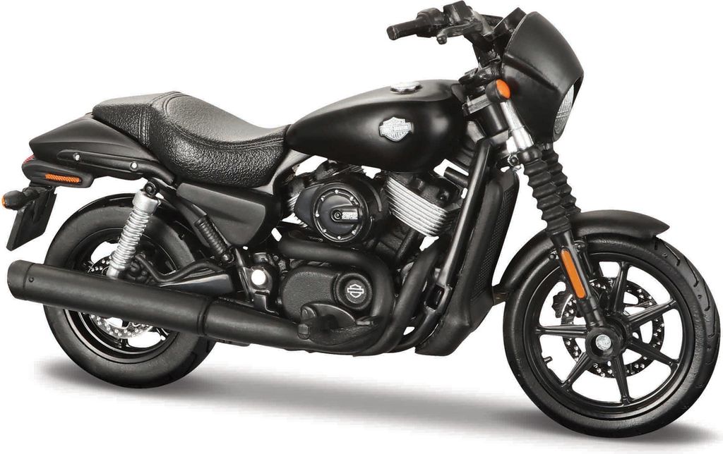 Maisto - HD - Motorrad - 2015 Harley-Davidson Street 750, schwarz, Blisterbox, 1:18