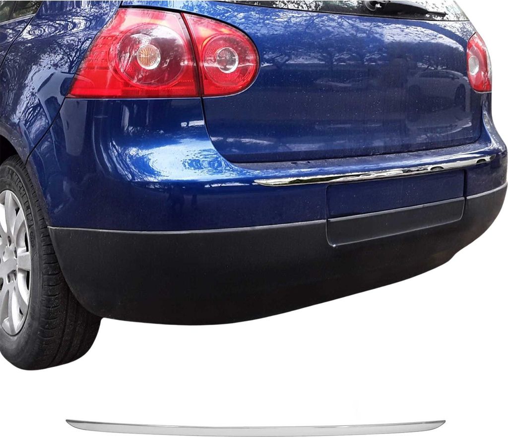 Kofferraumleiste Heckleiste für Skoda Rapid Limo 2012-2022 Chrom Edelstahl