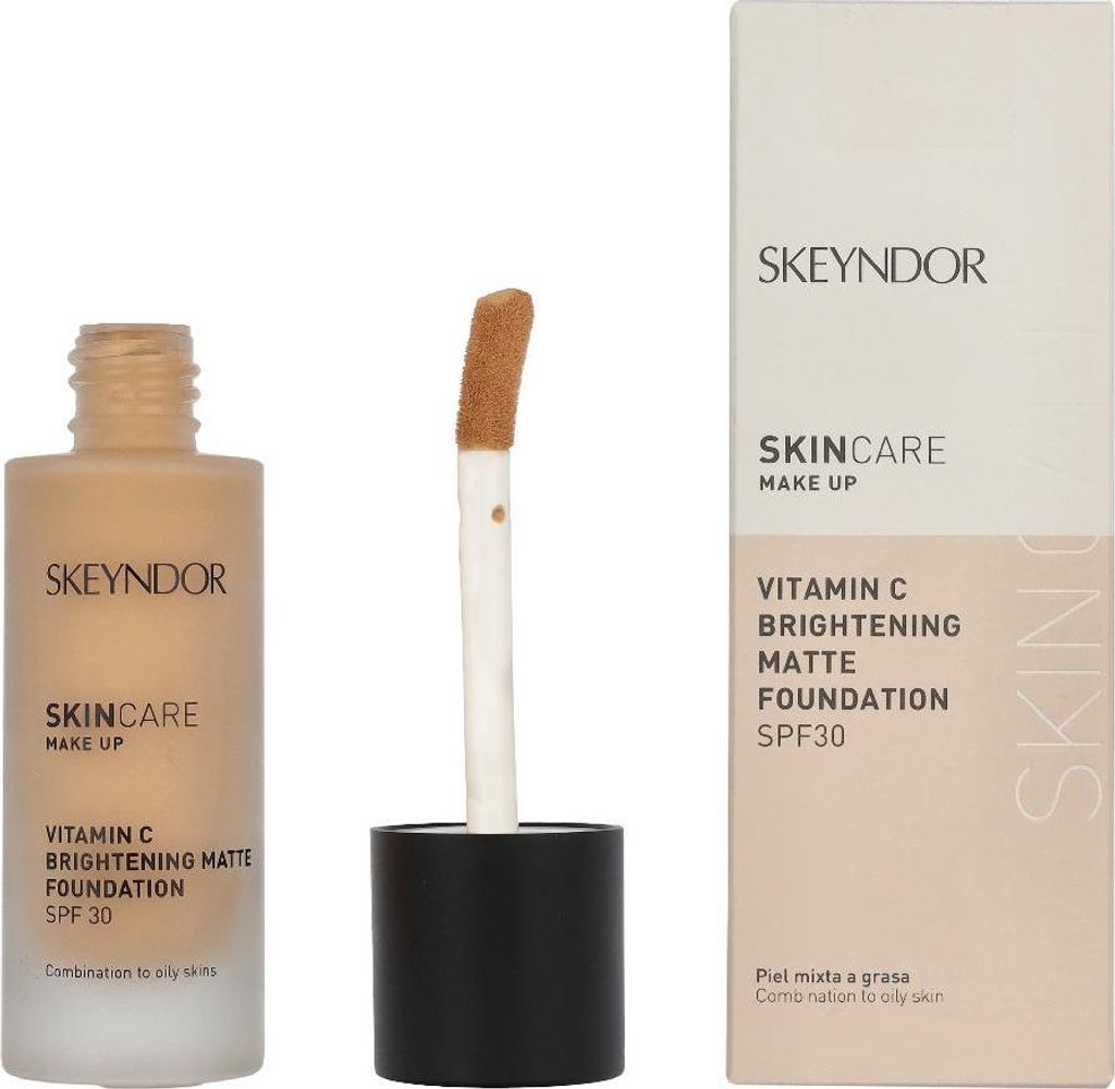 Skeyndor Vitamin C Brightening Matte Foundation Combination To Oily Skin 30 ml