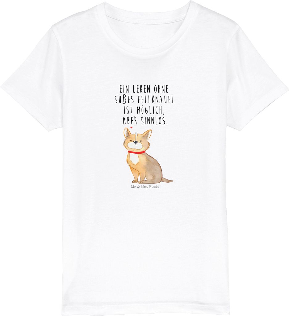 Mr. & Mrs. Panda Kleinkinder T-Shirt Hund Glück 3-4 Jahre Produktbild 