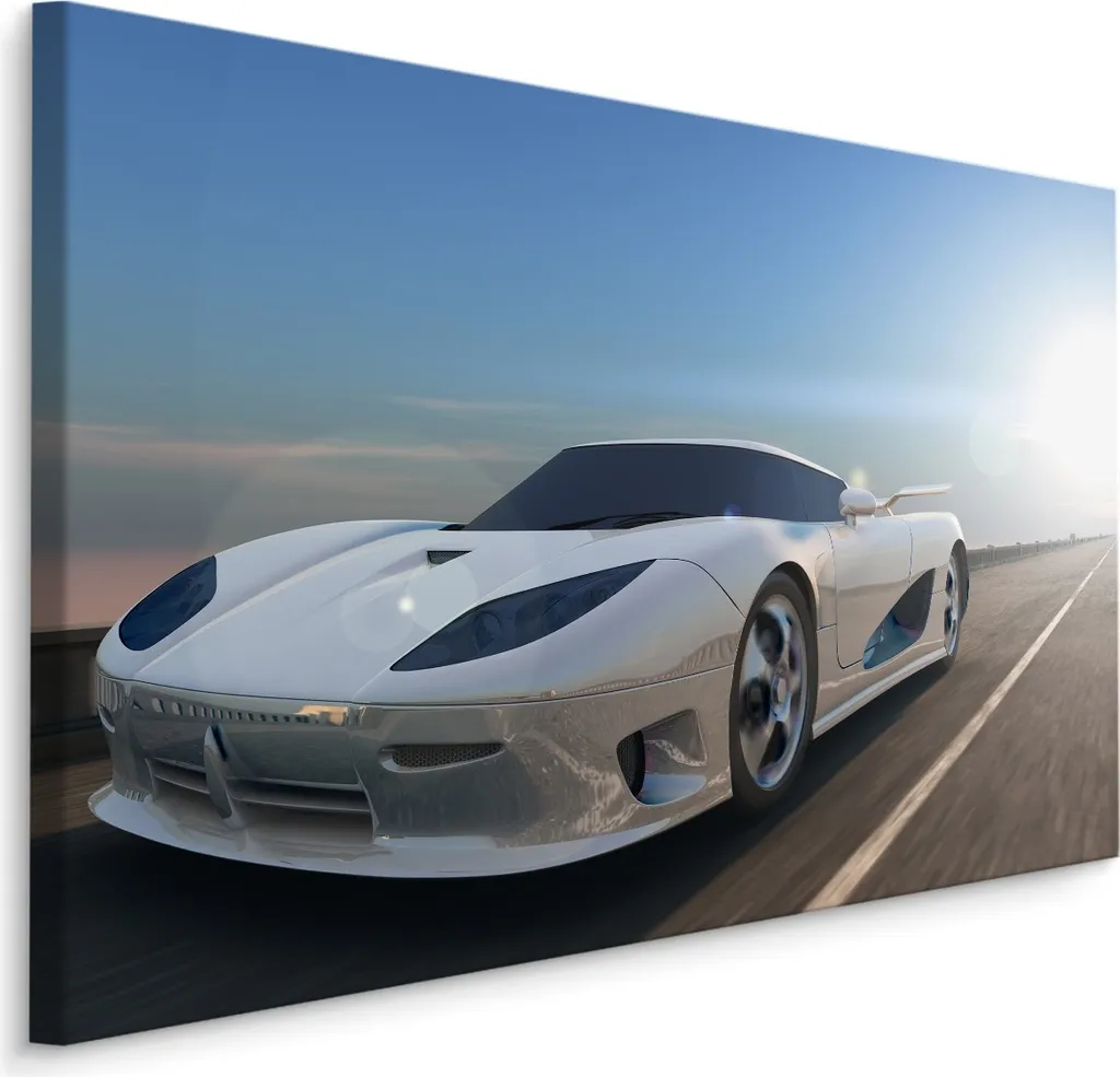 Stampa Fine Art SCREEN PICTURE Auto Sportiva 70x50 cm - Tela XXL