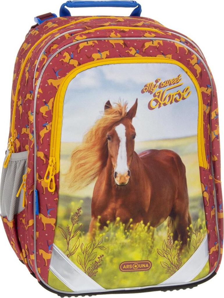 Ars Una Schulranzen My Sweet Horse - Pferden 24 Ergofit, Produktbild 