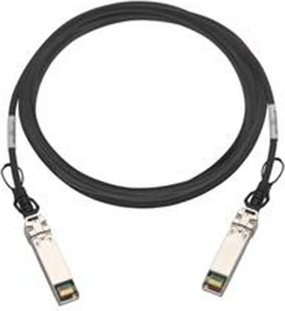 QNAP CAB-DAC15M-SFP28 Câble Twinax SFP28 25GbE de 1,5m Haute Qualité