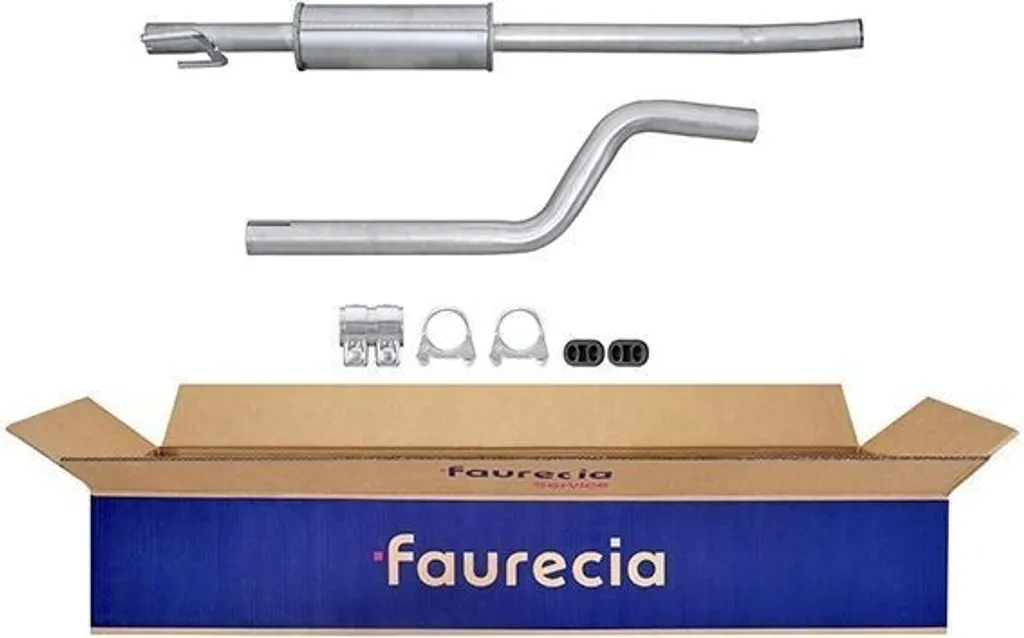 Silencieux d'échappement avant pour Astra G - Pièce HELLA 8LB 366 021-071