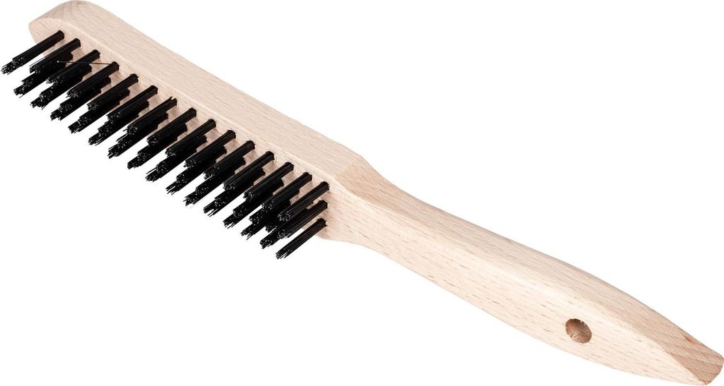 SW-Stahl 63302SB Stahldrahtbürste, 3-reihig