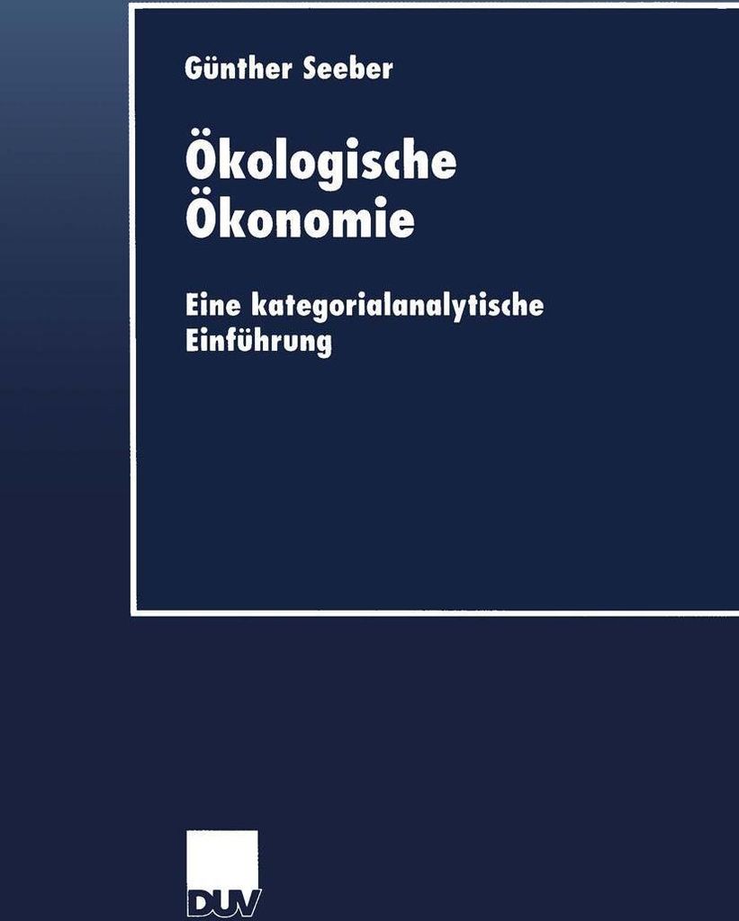 Ökologische Ökonomie