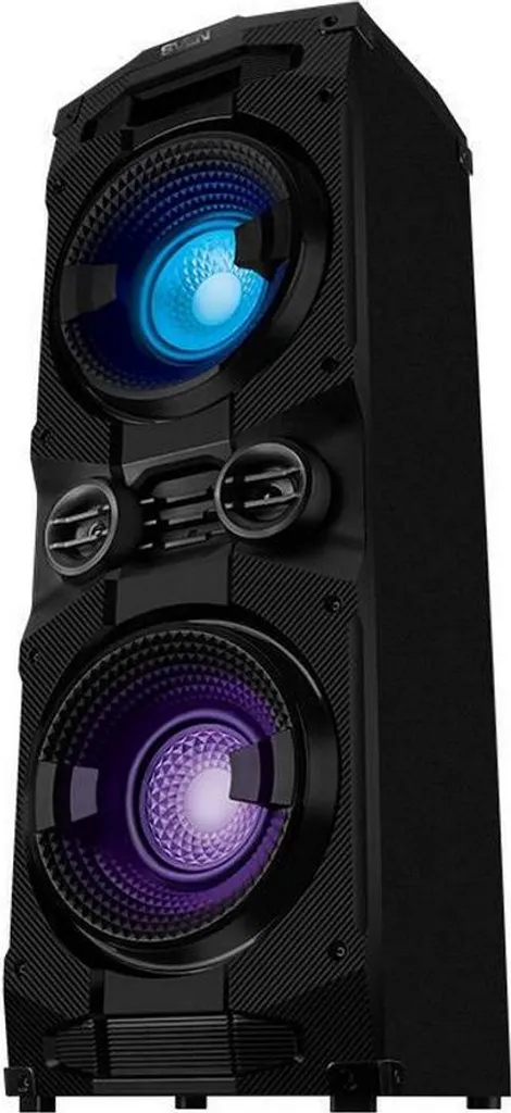 Sven PS-1500 enceinte Bluetooth puissante 500W noire avec radio FM USB
