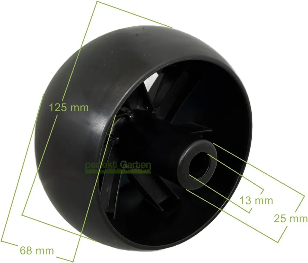 Coppia Ruote Piatto Poulan Pro 5321748-73 - Ricambi 24H48 27H48 - 2
