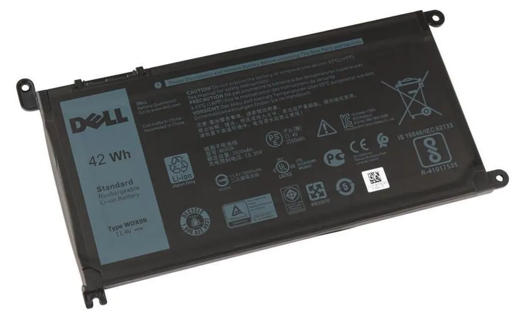 Batterie Dell 0WDX0R 42Wh Lithium-ion 3 Cellules pour une autonomie durable