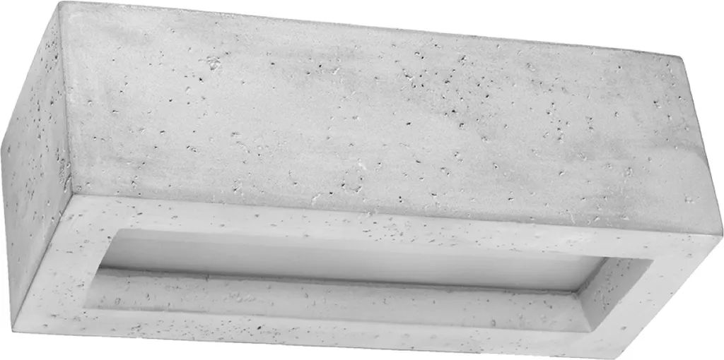 Lampe murale en béton gris VEGA 30 luminaire intérieur design industriel