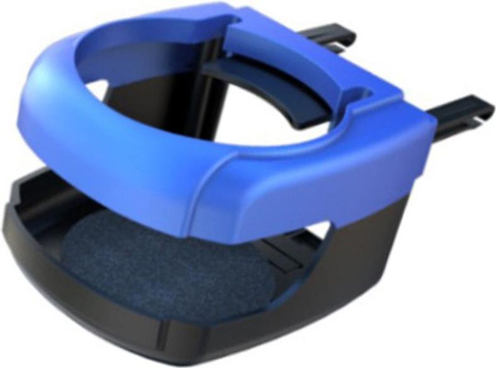 Auto-Becherhalter für Lüftungsschlitze, weiches Schwammpolster, umweltfreundlich, sicherer Wasser-Getränkeständer für Auto, Blau