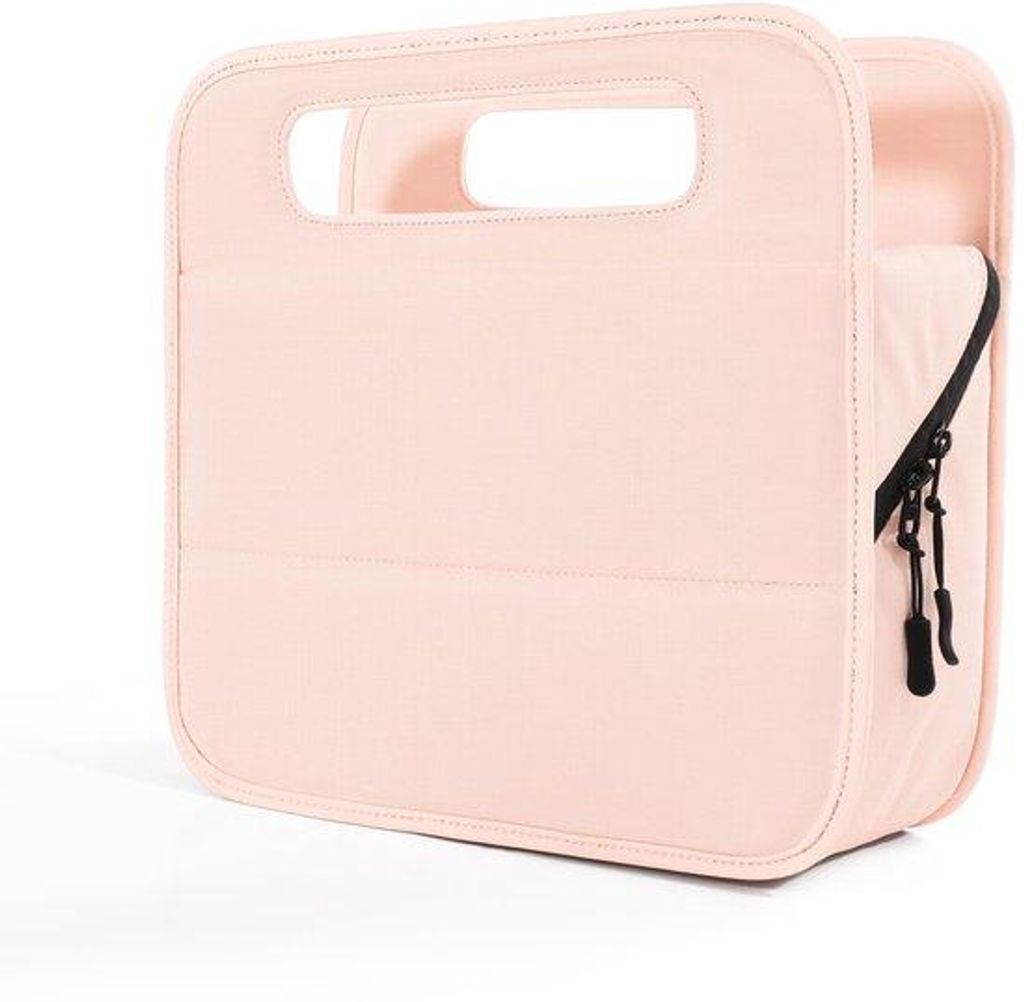 Reisorganizer 33cm 3L, kleine Handtas mit Bekerhalter, Telefon-/Tablet-Halter, Lufthafen-Accessoires-Organizer