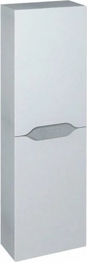 Armoire de rangement fine WAVE pour gagner de la place 140 cm blanc