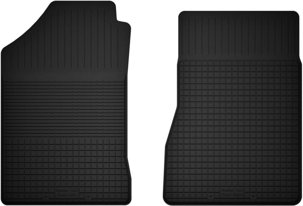 Gummi-Automatten vorne, universell für: Smart ForTwo II Fließheck (2007-2014)