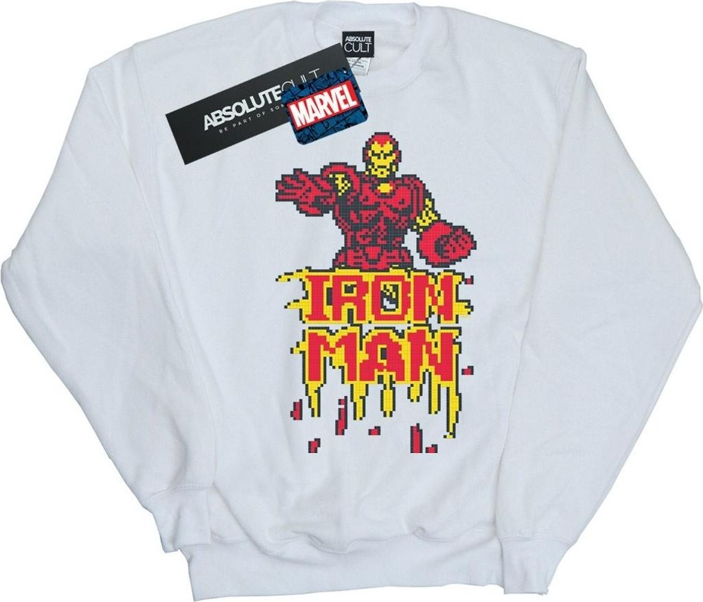 Marvel - Sweatshirt für Herren BI41447 (3XL) (Weiß)