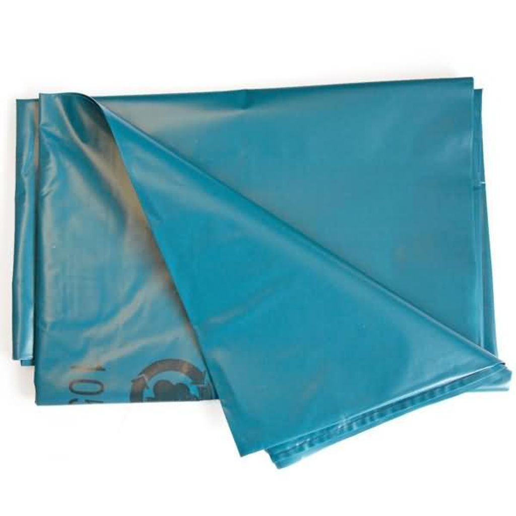 LDPE-Abfallsack 240l 75my gelegt blau VE=10 Stück