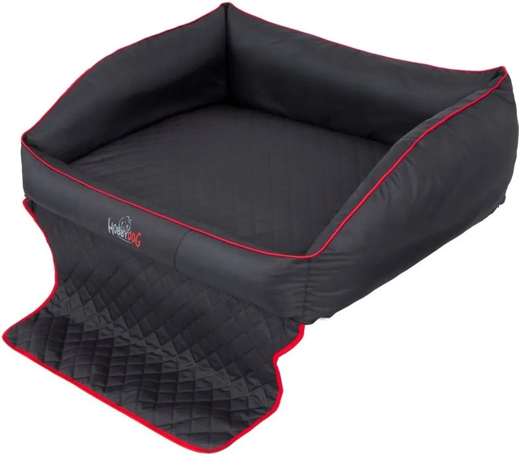 Hobbydog Lit de voiture Royal Coffre Noir R2 - Tapis de Protection Chien