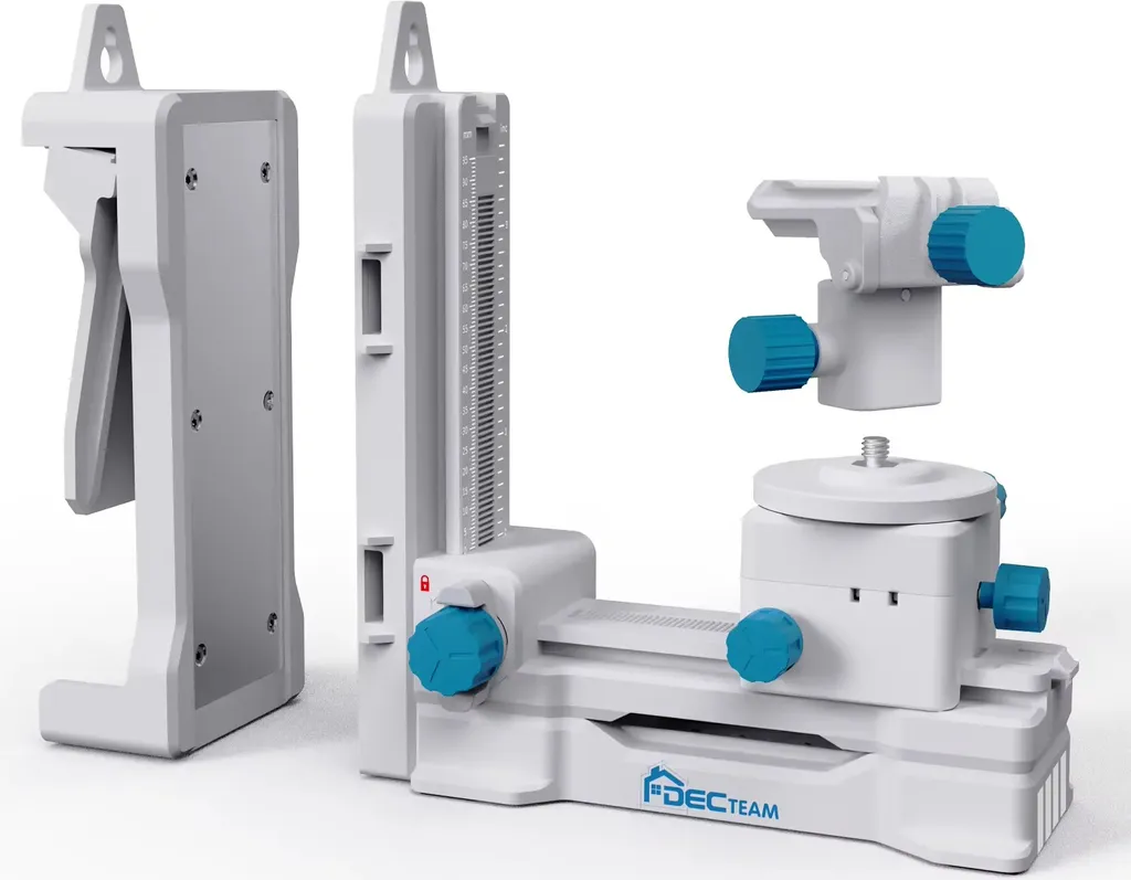 Support de fixation pour niveau laser Decteam réglable à 360 degrés - 2