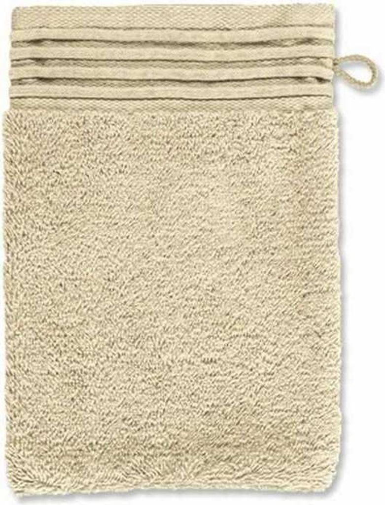 Möve Frottier Handtücher Loft Uni Chenillebiesen Größen 100% Baumwolle Frotteetücher saugstark Besonders saugfähig 15x20 cm Papyrus