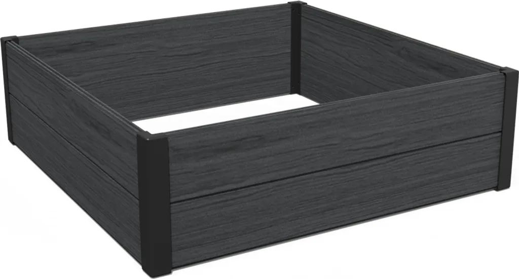 Carré Potager sans Entretien Keter Érable Graphite 106x106 cm Durable