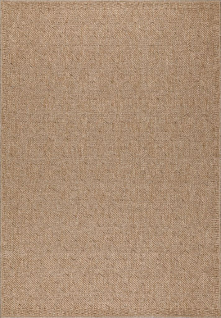 Dhaka Ricka teppich indoor/outdoor rechteckig 140x200cm jute beige