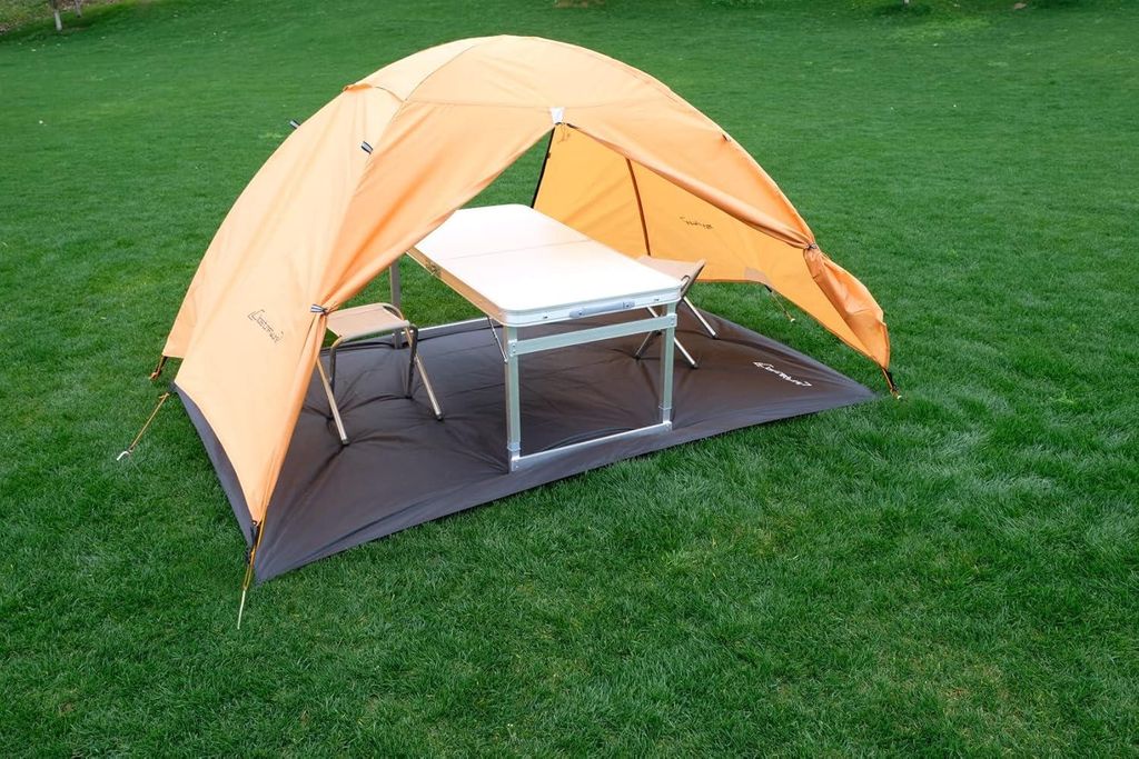 Wasserdichter Zeltboden 245 x 305 cm Zeltbodenmatte - Langlebiger Zeltteppichschutz für Camping, Strand und Wandern