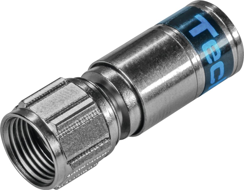 TechniSat F-Kompressionsstecker 7.0 | High-End F-Stecker | 100 Stück