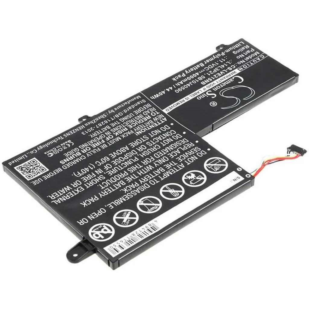 Batterie pour Lenovo Edge 2 (2-1580) - Pièce de Rechange Haute Capacité