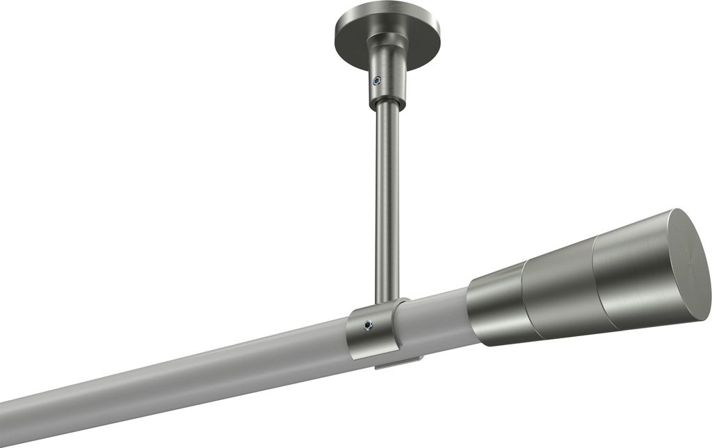 Interdeco Gardinenstange / Vorhangstange Weiß / Produktbild 