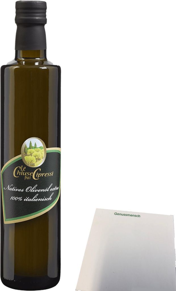 Le Chiuse Natives Olivenöl extra (500ml Flasche) + usy Produktbild 