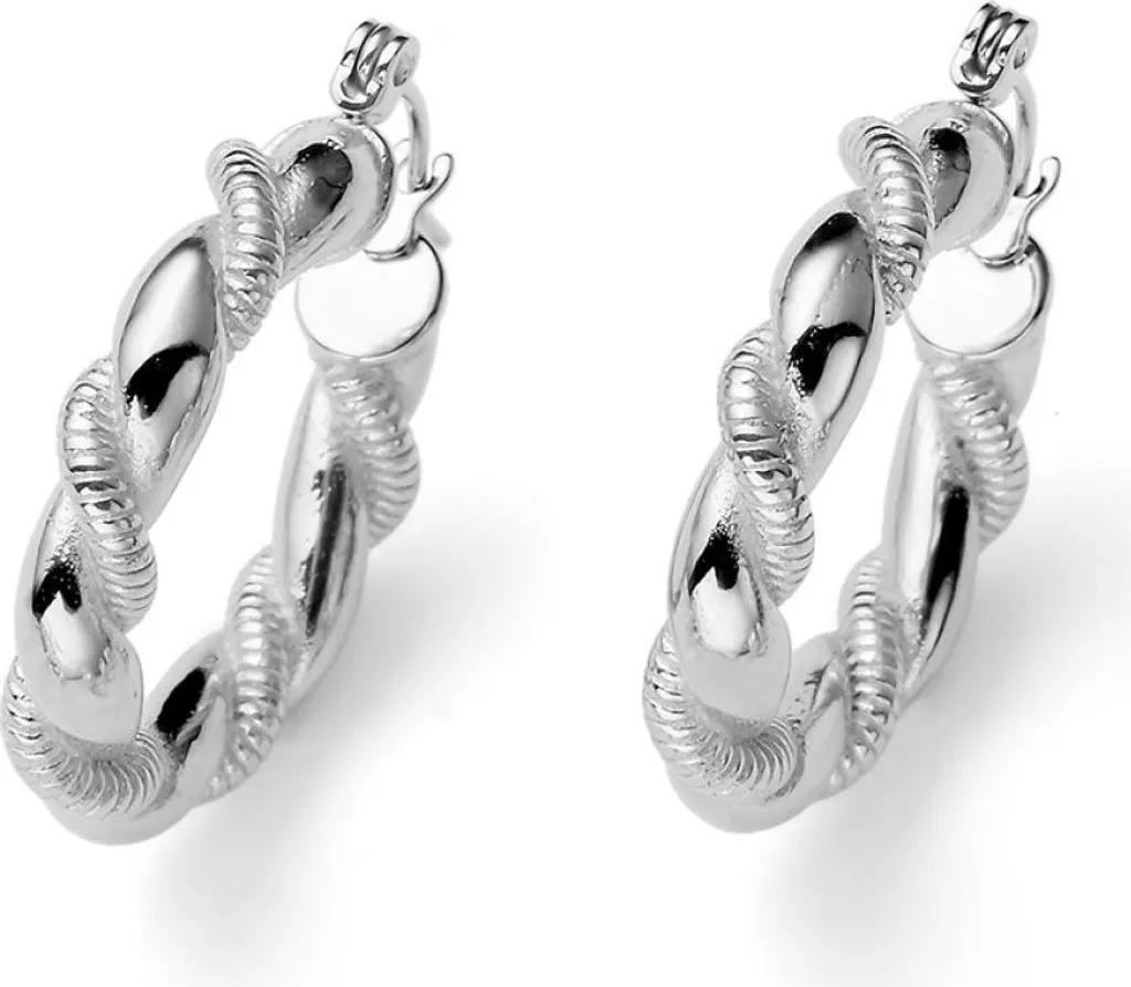 Orecchini Twisty 23035: Un Intreccio di Luce per i Tuoi Momenti Magici