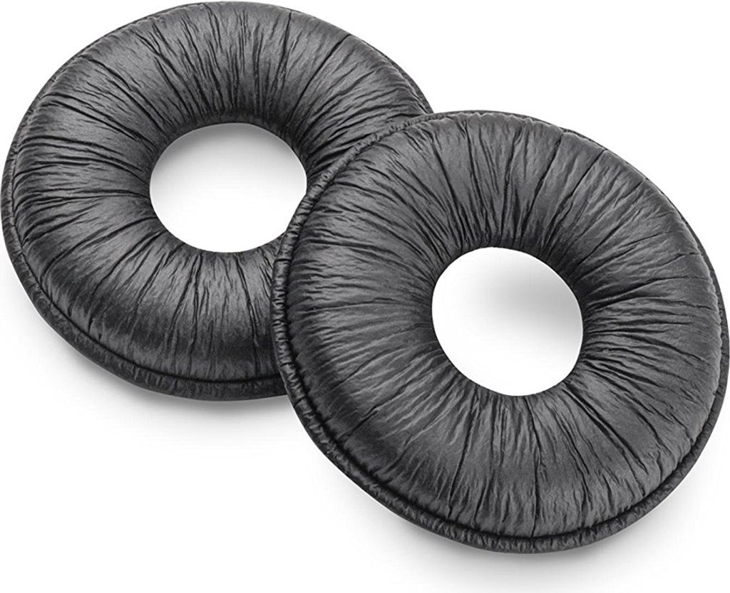 MMOBIEL Ohrpolster Ear Pads Ersatz kompatibel mit Plantronics (SCHWARZ)