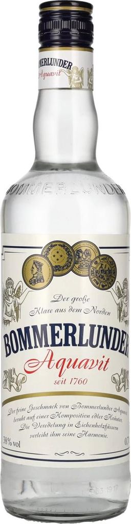 Bommerlunder Aquavit 38% Vol. 0,7l Produktbild 