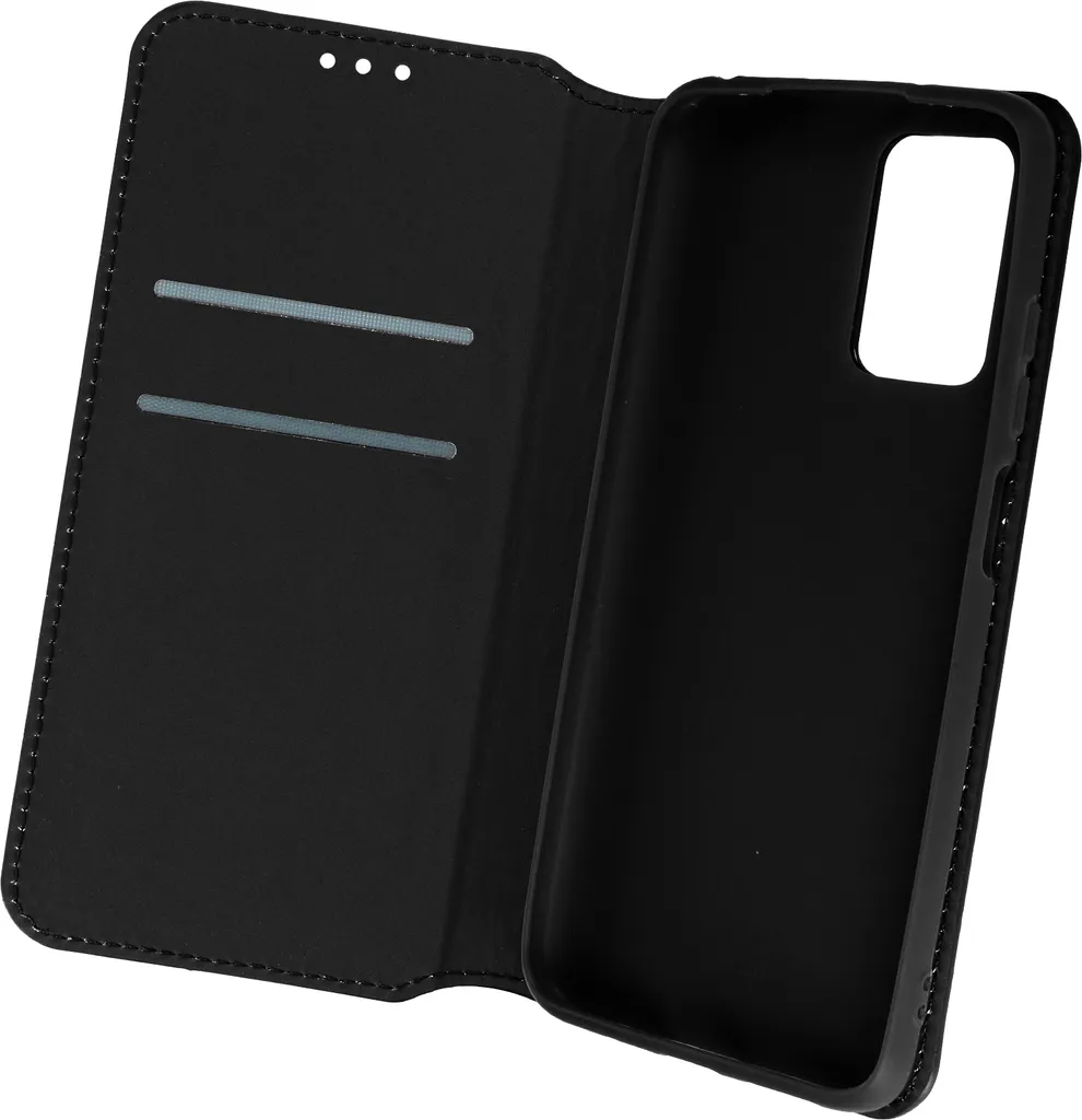 Cover Portafoglio Redmi 10 2022 Nero - Protezione TPU e Pelle PU