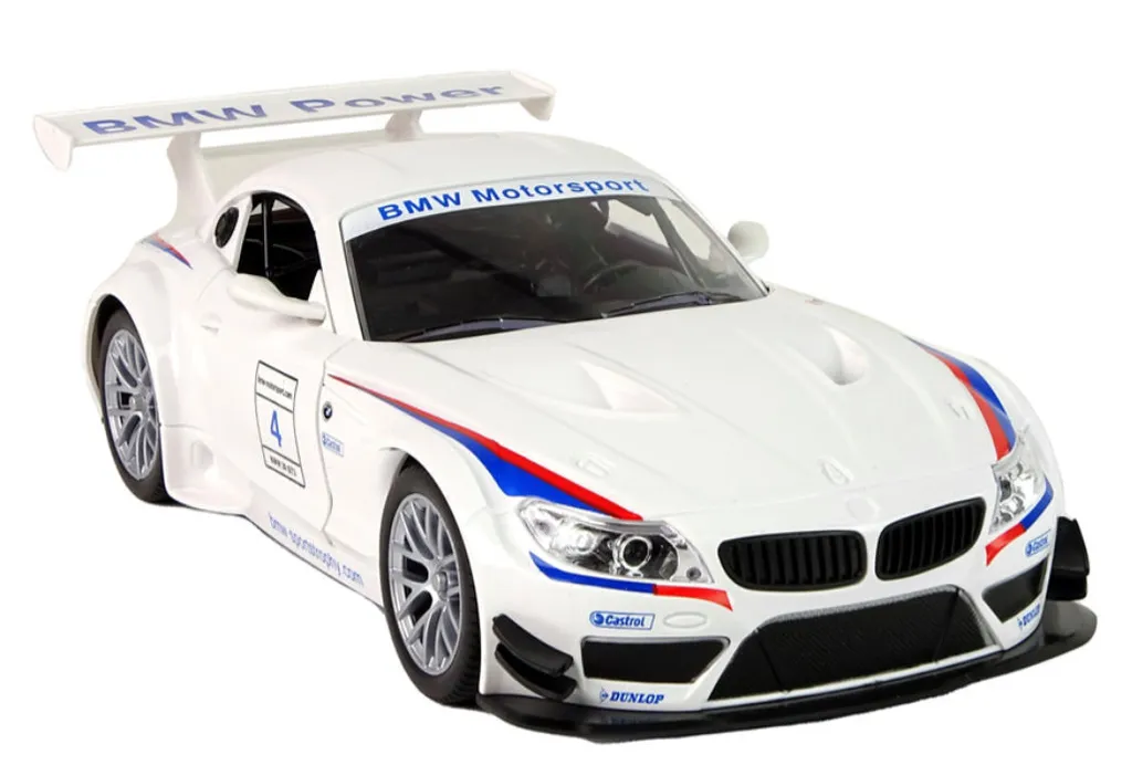 Voiture télécommandée sans interférence BMW Z4 GT3 1:14, stable et LED