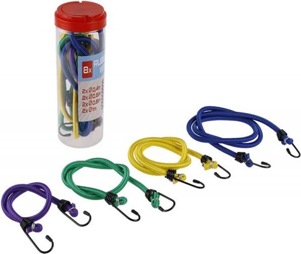 Set of Luggage straps 2x0.4,0.6,0.8,1M