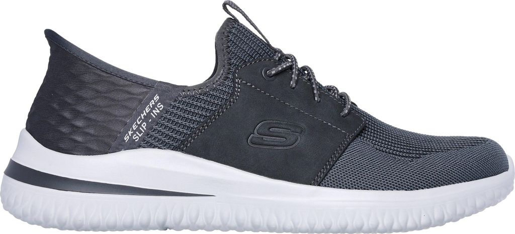 Skechers Sportliche Slipper Herren 736B6563686572735F323130363530 Grau 45 EU