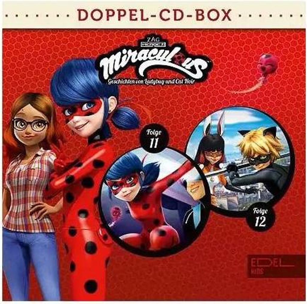 Miraculous-Hörspiel-Doppel-Box-Folgen 11+12