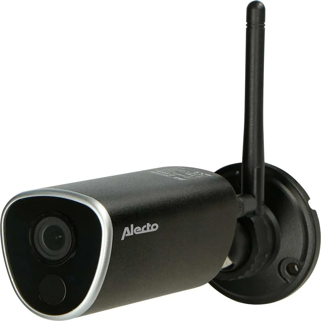 Caméra WLAN extérieure Alecto DVC216IP noir pour sécurité maison