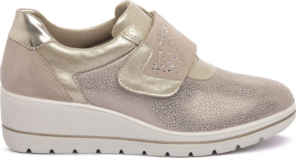IMAC Damen Halbschuhe Runa 755790PLA mit Klettverschluss, für alle Jahreszeiten