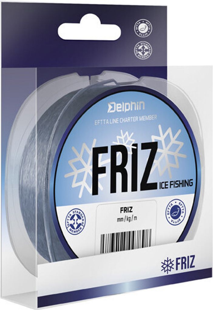 Delphin FRIZ Grey 0,18 mm 150 m 3,0 kg Angelschnur