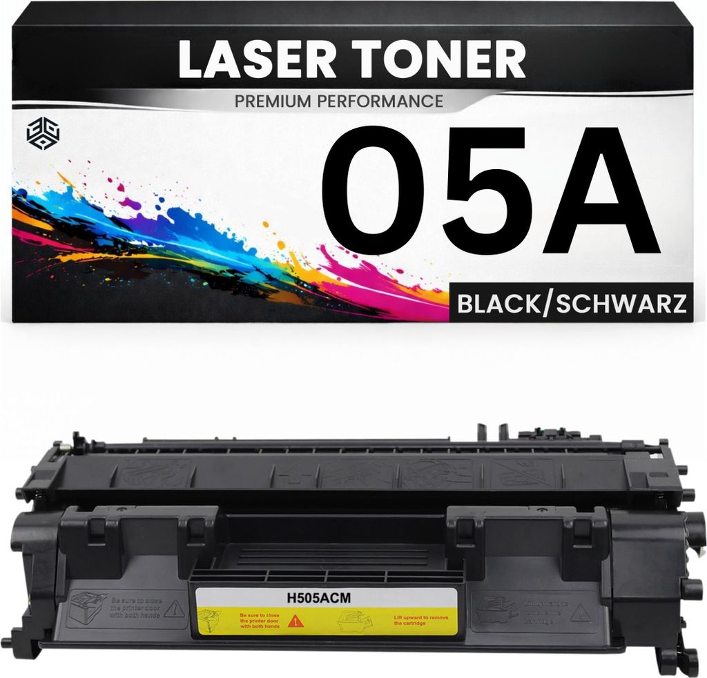 Toner kompatibel für HP CE505A(05A) LaserJet P2030/P2035/P2035N/P2050/P2055D/P2055DN/P2055X in Schwarz