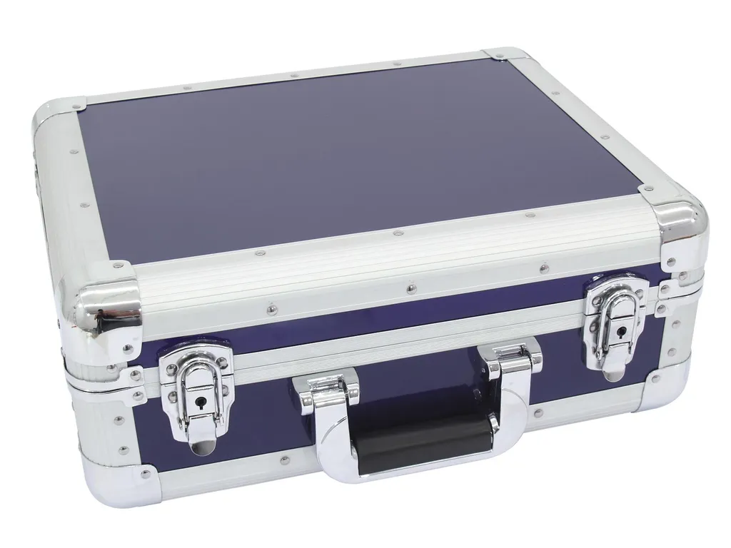 Valigetta Roadinger CD-Case ALU Blu: Protezione Premium 90 CD - 3