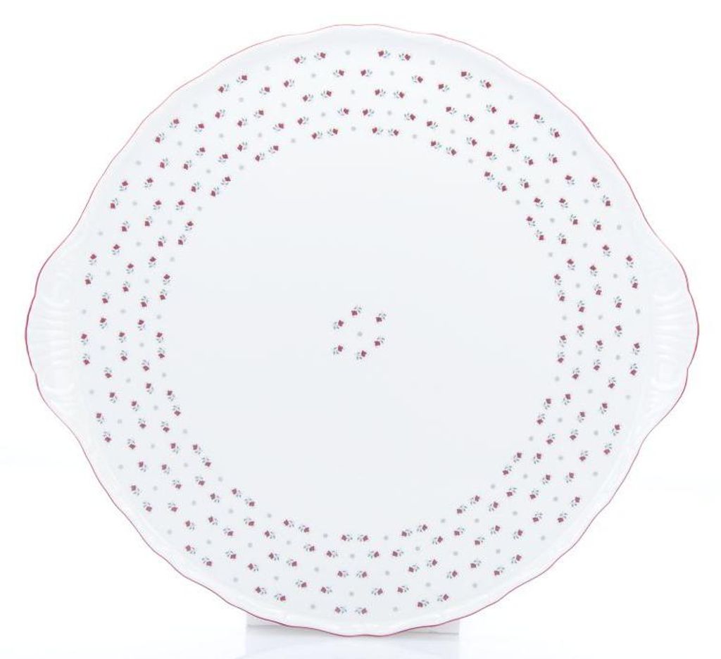 Kuchenteller, Tschechisches Porzellan, Verona, 33 cm, Produktbild 