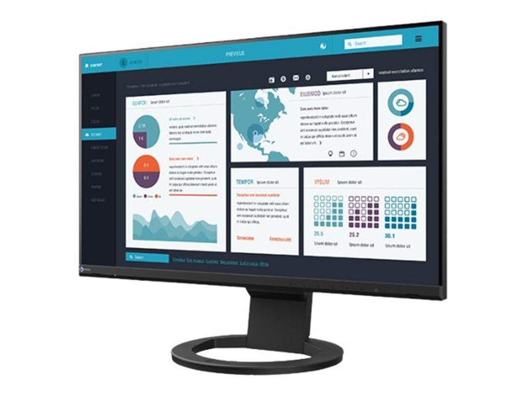 EIZO FlexScan EV2490-BK, 60,5 cm (23.8"), 1920 x 1080 px, Obrázek produktu 